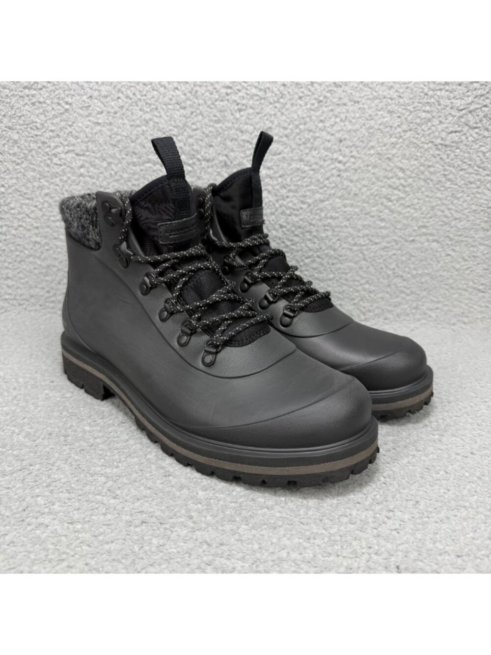 Barbour Boots Mens 9 Shoes Black Zed Hiking Waterproof Cold Weather Snow Rain